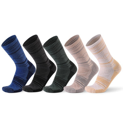 Unisex Wool Knee-High Sports Socks – Warm, Breathable & Anti-Slip Skiing Socks