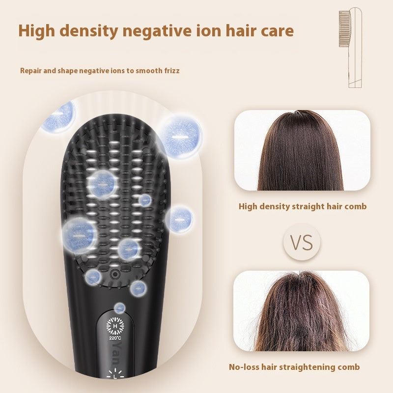 Electric Wireless Anion Portable Hair Straightener – USB Rechargeable 40W