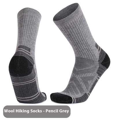 Unisex Wool Knee-High Sports Socks – Warm, Breathable & Anti-Slip Skiing Socks