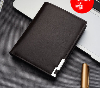 Wholesale Men’s Wallet – PU Leather Business Money Clip & Card Holder Case