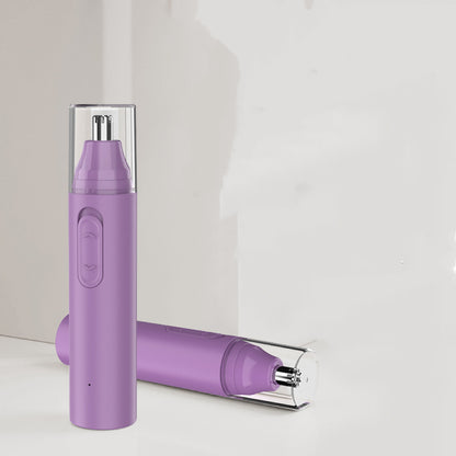 Rechargeable Electric Nose Hair Trimmer – High-Speed Motor & Washable Cutter Head