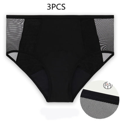 Bamboo Fiber Leak Proof Menstrual Panties – Heavy Absorbency Four-Layer Period Underwear for Women