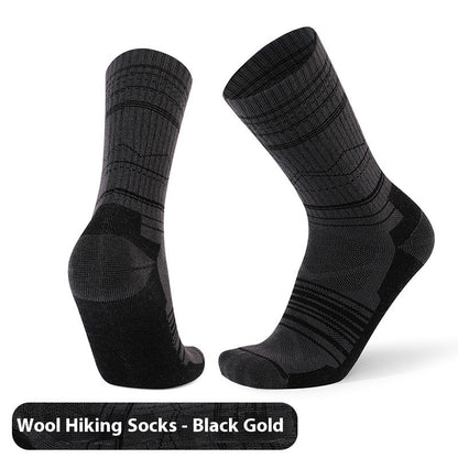 Unisex Wool Knee-High Sports Socks – Warm, Breathable & Anti-Slip Skiing Socks