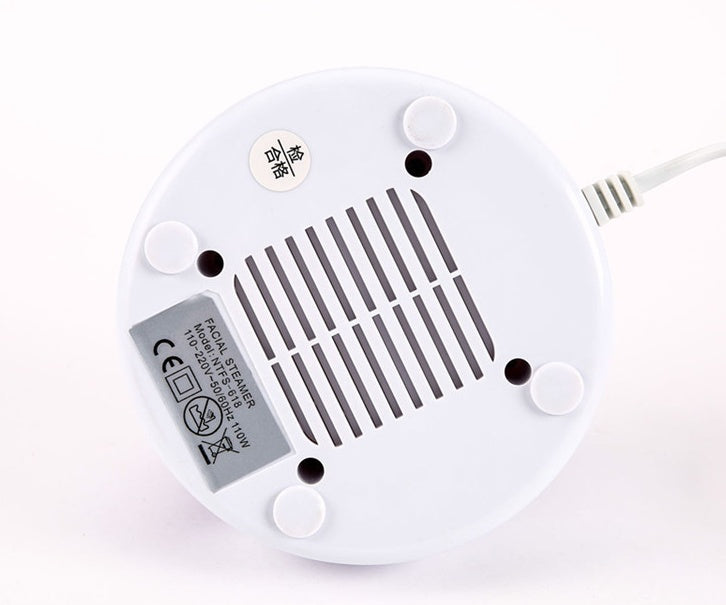 Ion Hot Spray Facial Steamer – Home Steam Beauty Instrument with LED & Moisturizing Care