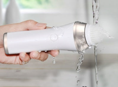Mini Face Rotating Pore Cleansing Brush – Ultrasonic Electric Facial Cleaner with DuPont Bristles