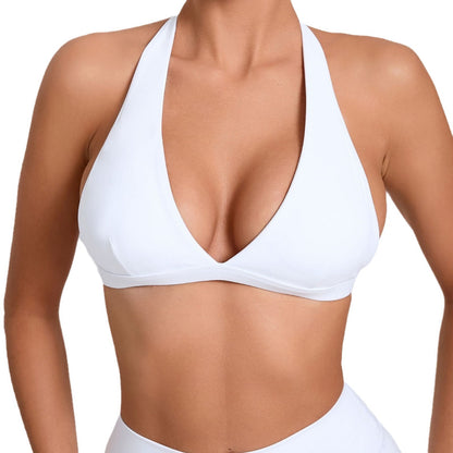 Women’s Quick-Dry Yoga Sports Bra – Tight Fit, Moisture-Wicking Workout Top