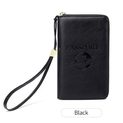 Multifunctional Travel Document Organizer – Waterproof Anti-theft Passport Holder