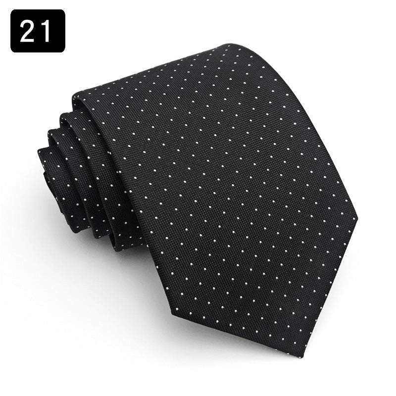 Men’s Business Striped Tie – Formal Wear Necktie for Business Shirts