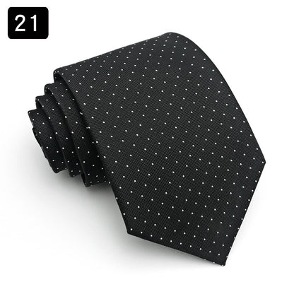 Men’s Business Striped Tie – Formal Wear Necktie for Business Shirts