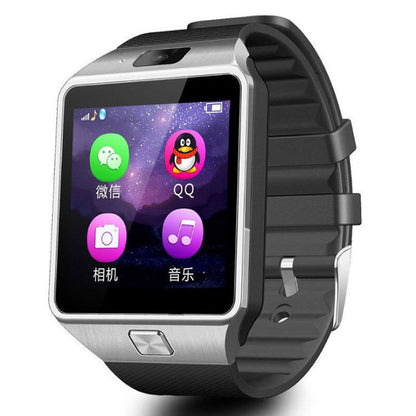 Sports Smart Watch DZ09 Card Phone Watch with Camera, SIM & Bluetooth – Fitness Tracker