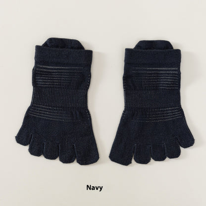Professional Quick-Dry Toe Socks – Breathable CoolMax Short Tube Sports & Yoga Socks