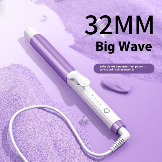 Anion Big Wave Curling Iron – Lasting Styling Hair Curler with 4 Temperature Gears