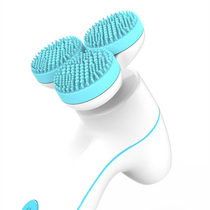 3D Smart Electric Facial Cleanser – Silicone Massage & Deep Pore Cleaning Device