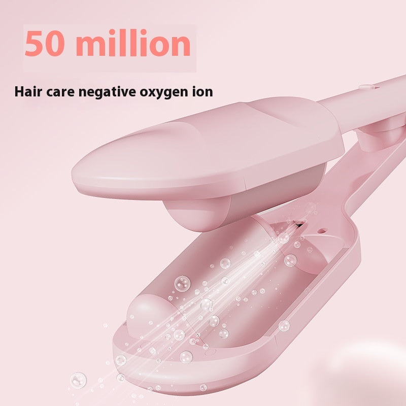 40MM Large Egg Roll Hair Curler – Deep U LCD Display Curling Iron for Voluminous Waves