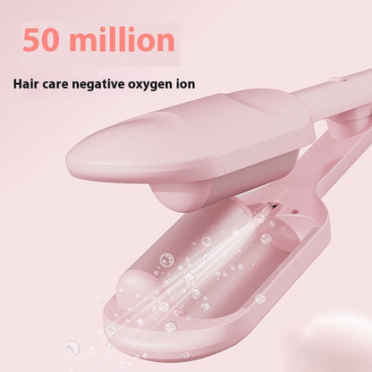 40MM Large Egg Roll Hair Curler – Deep U LCD Display Curling Iron for Voluminous Waves