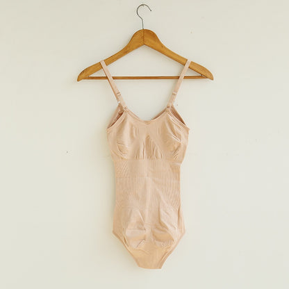 Women’s Sexy Cotton Bodysuit – Solid Color Adjustable Strap Slim Fit Spring Outfit