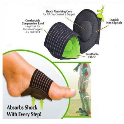 Flat Foot Arch Support Orthopedic Insoles – Pain Relief & Comfort for All-Day Wear