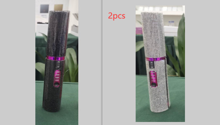 2-in-1 Electric USB Hair Straightening Brush – Wireless Ceramic Comb & Hair Curler