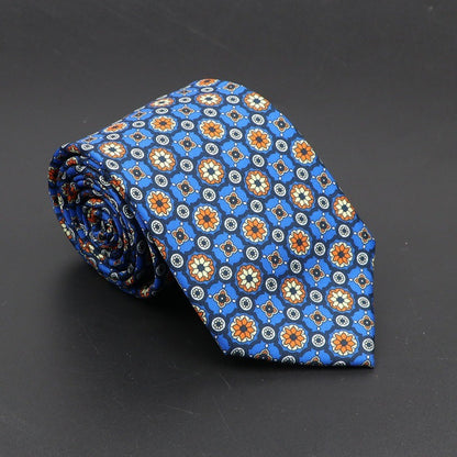 Super Soft Bohemian Silk Tie – Men’s Fashion 75mm Necktie