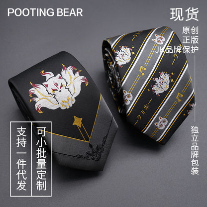 Unisex Butterfly Bow Tie – Adjustable Polyester Bowtie for Men & Women