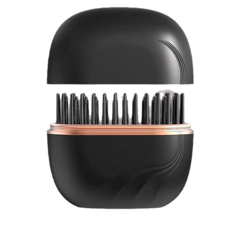 Lazy Wireless Hair Straightener & Curler Comb – Dual-Purpose Portable Styling Tool