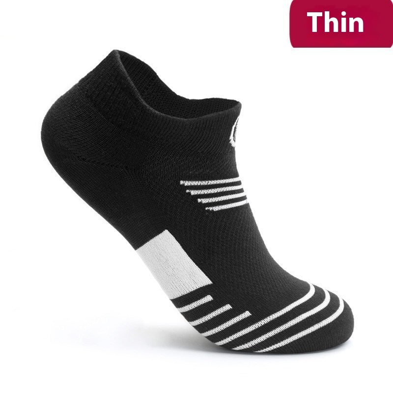 Men’s Running & Basketball Socks – Thick Towel Bottom Sweat-Absorbing Sports Stockings