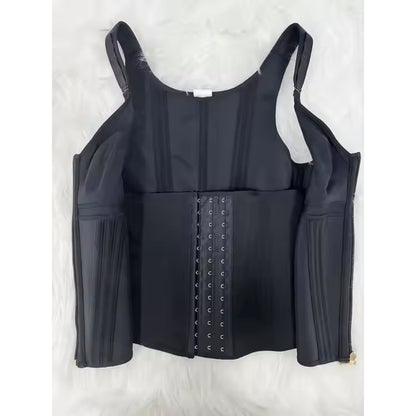 Women’s Belly Tuck Shapewear Vest – Three-Breasted Slimming Top with Tummy Control