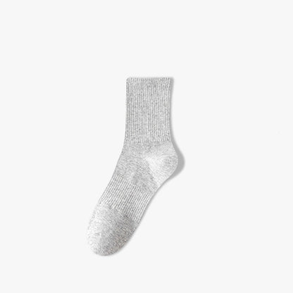 Men’s Thin Knee-high Socks – Antibacterial Sweat-Absorbing Deodorant Cotton Socks