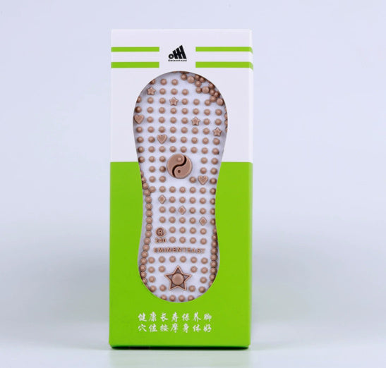 Combed Cotton Acupoint Massage Socks – Reflexology Health Care Acupressure Socks
