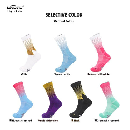 Professional Cycling Socks – Men’s Quick-Dry Running Sports Socks with Anti-Slip & Sweat Absorption