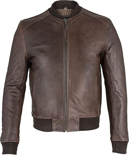 Bomber Leather Jacket