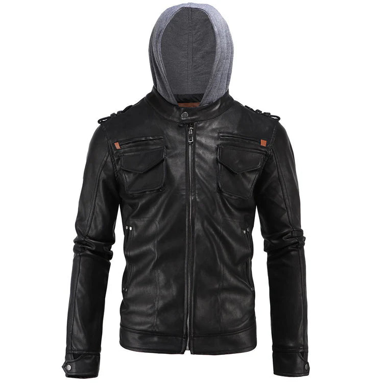Motorcycle Brando Leather Jacket for Men
