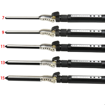 Small Hair Curler 7mm Rotating Clip – Mini Precision Curling Iron for Tight Curls & Styling