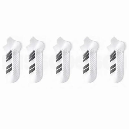 Men’s Sports Running Socks – Shock Absorbing Anti-Skid Cotton Athletic Socks (10 Pairs)