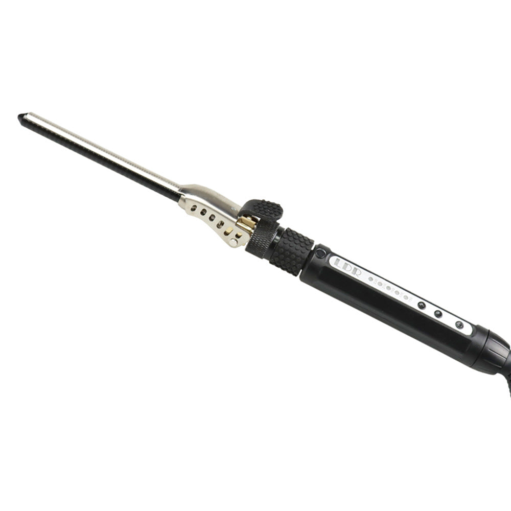 Small Hair Curler 7mm Rotating Clip – Mini Precision Curling Iron for Tight Curls & Styling