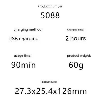 Rechargeable Electric Nose Hair Trimmer – High-Speed Motor & Washable Cutter Head