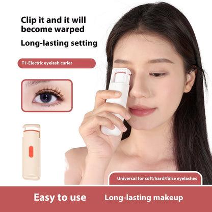 Electric Heated Eyelash Curler – Long-Lasting Lift & Curl