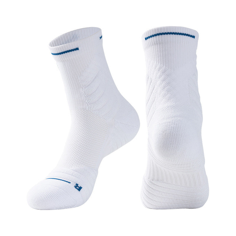 High-Top Running Sports Stockings – Compression Thigh-High & Short Tube Socks for Men & Women