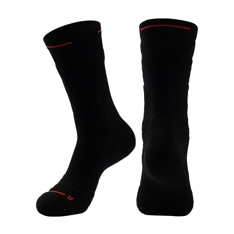 High-Top Running Sports Stockings – Compression Thigh-High & Short Tube Socks for Men & Women