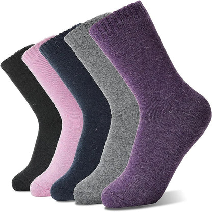 Cold-Proof Warm Wool Socks – Unisex Thickened Cashmere Tube Socks for Winter