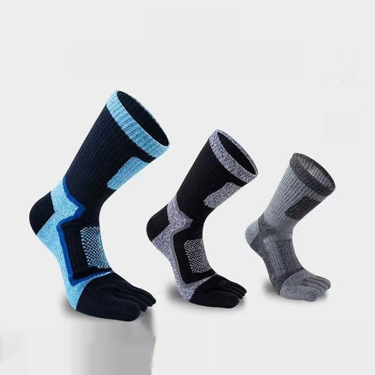 Men’s Long Sports Cotton Socks – Sweat-Absorbent, Antibacterial & Deodorant High Tube