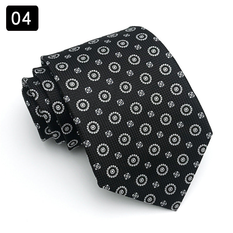 Men’s Business Striped Tie – Formal Wear Necktie for Business Shirts