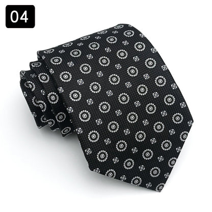 Men’s Business Striped Tie – Formal Wear Necktie for Business Shirts