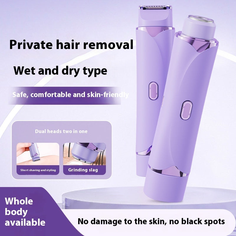 Women’s Electric Razor – USB Rechargeable Hair Trimmer for Full Body Shaving