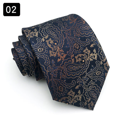 Men’s Business Striped Tie – Formal Wear Necktie for Business Shirts