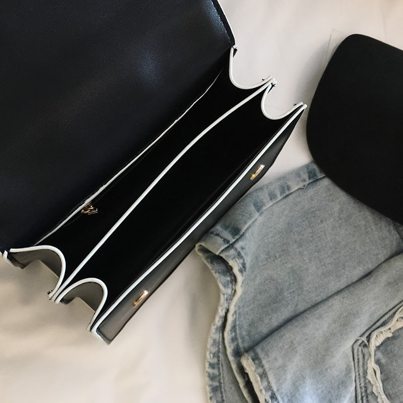 Fashion Designer Diamond Lock Handbag – Elegant Women’s PU Leather Shoulder & Crossbody Bag