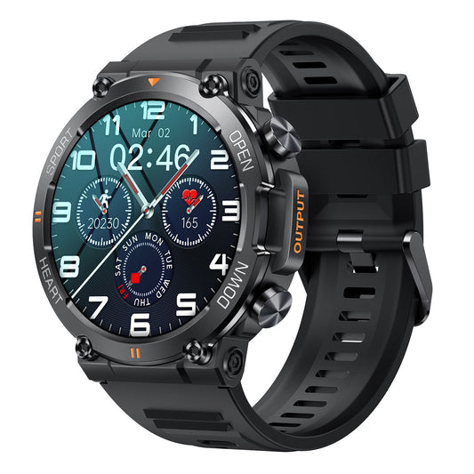 SENBONO Men’s Smart Watch – Round HD Screen, Wireless Call, Fitness Tracker & Outdoor Sports Smartwatch