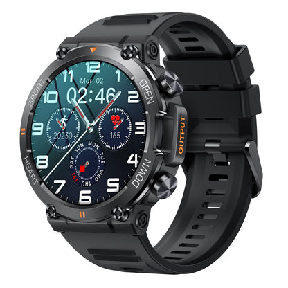 SENBONO Men’s Smart Watch – Round HD Screen, Wireless Call, Fitness Tracker & Outdoor Sports Smartwatch