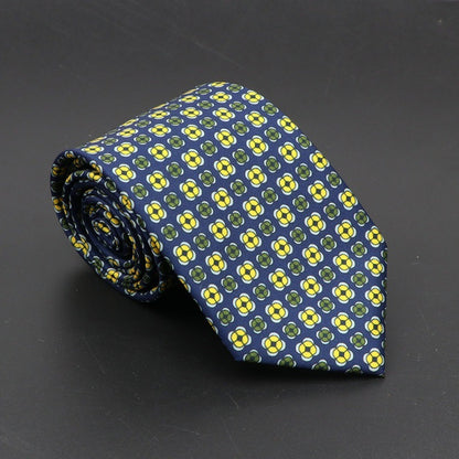 Super Soft Bohemian Silk Tie – Men’s Fashion 75mm Necktie