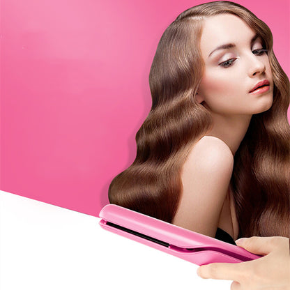 2-in-1 Hair Curler & Straightener – Portable Home Styling Tool | 45W, 220V